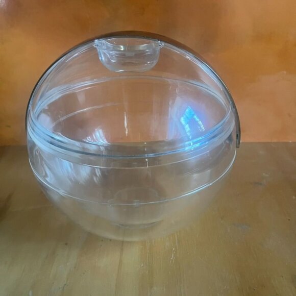 Guzzini Mid-Century Modern Ice Bucket "Stella" by Paolo Tilche Lucite HTF - Picture 2 of 6